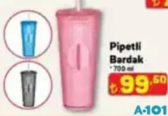 PİPETLİ BARDAK 700 ML PİPETLİ BARDAK 700 ML